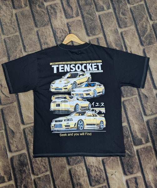JDM Black  / Premium T-Shirt / 4yr