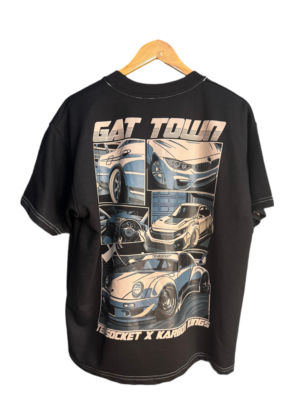 Gat Town / Karbon Kings /Premium T-shirt
