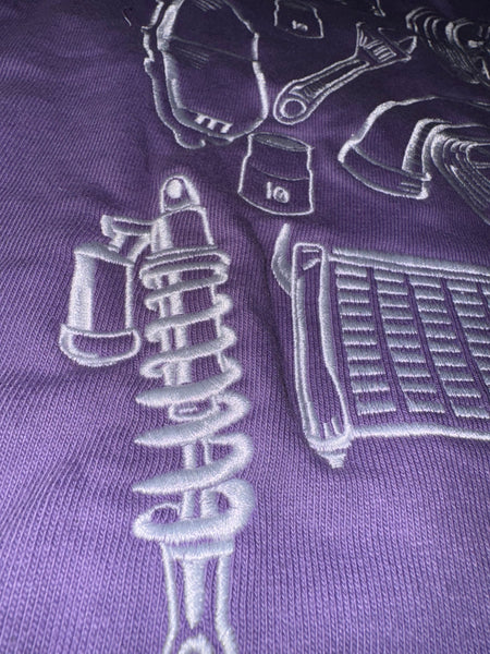 Grape Japanese / Premium Hoodie /