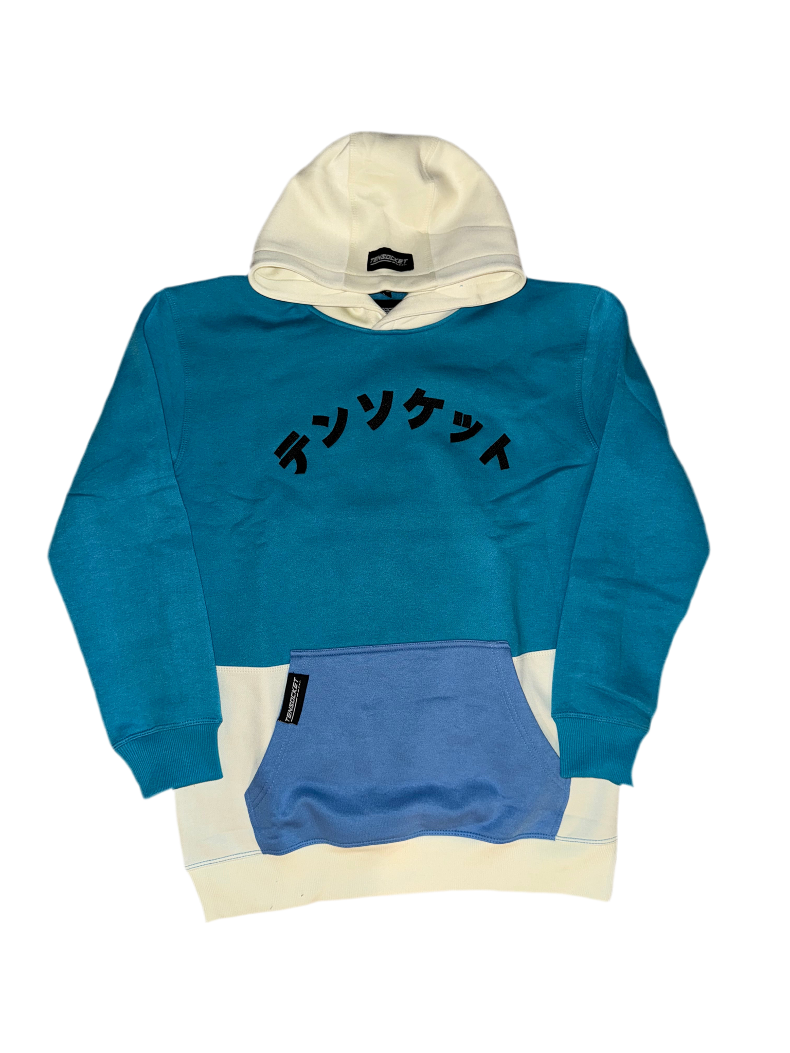 Retro Blue  / Premium Hoodie / 4yr