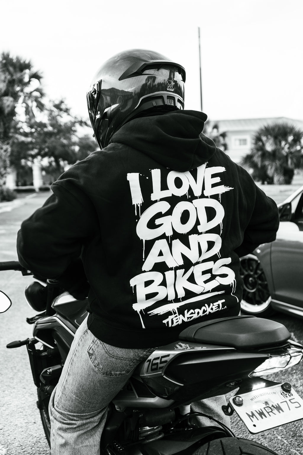 I love God and Bikes / T-shirt / Premium