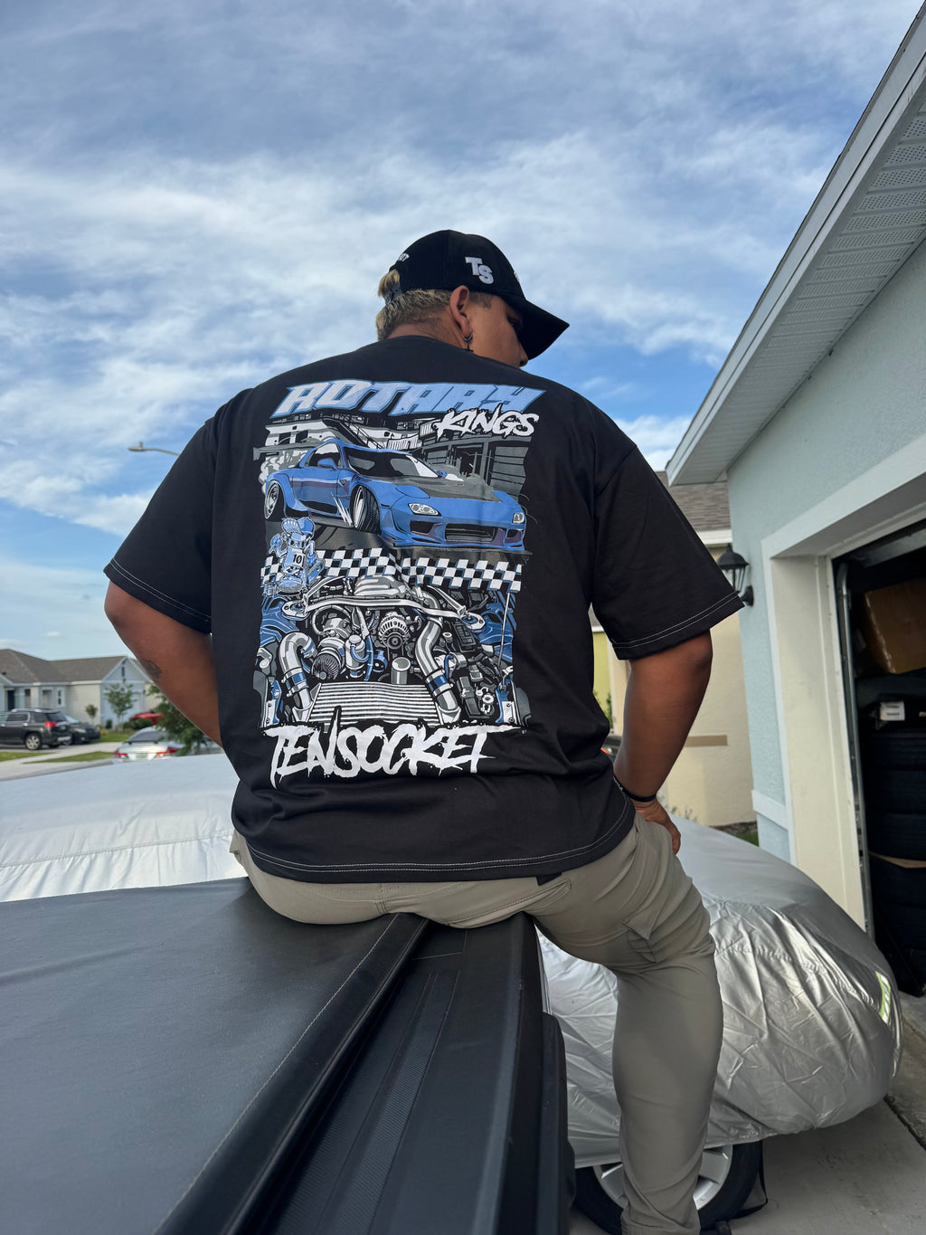 Rotary Black  /Premium T-shirt