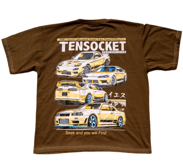 JDM Legend / Brown / Premium T-shirt
