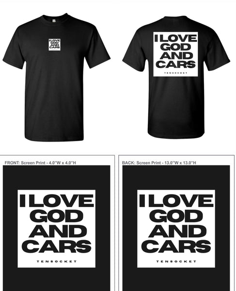I love God - Tensocket - T-shirt