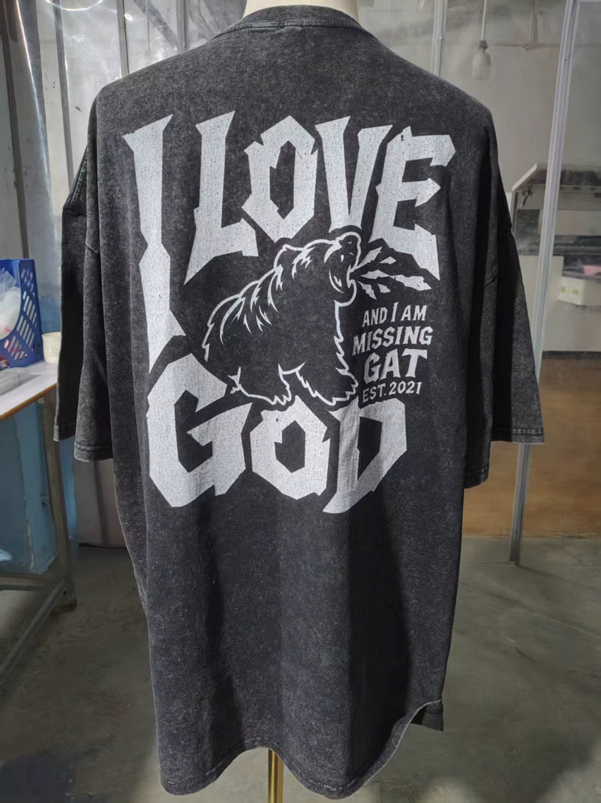 I love Gat - Vintage / Premium T-shirt / Pre-Order