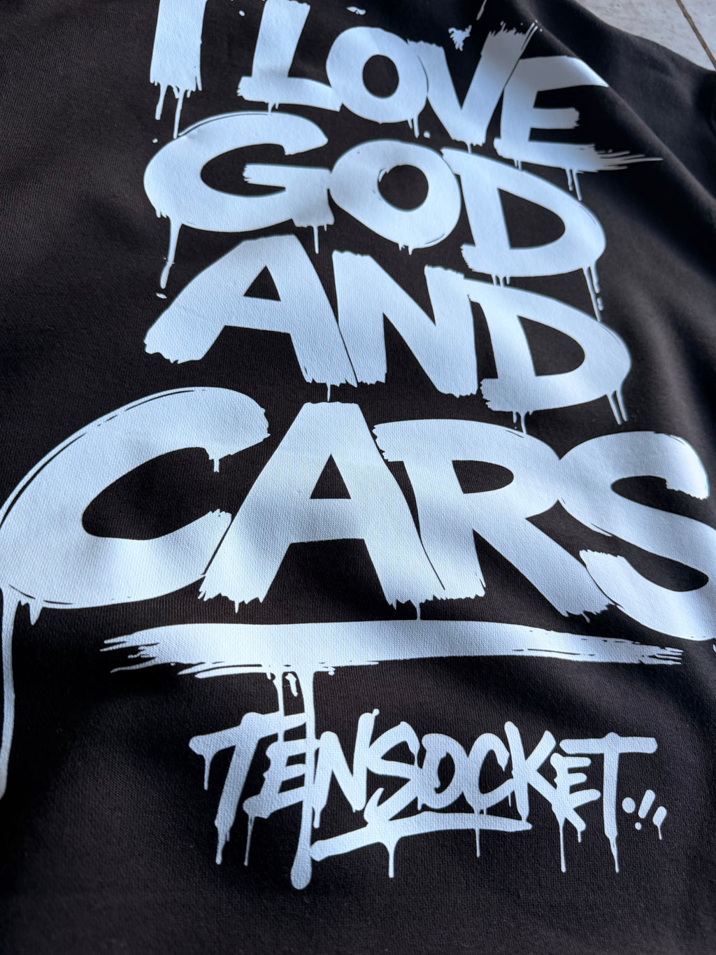l Love God / Black / Hoodie
