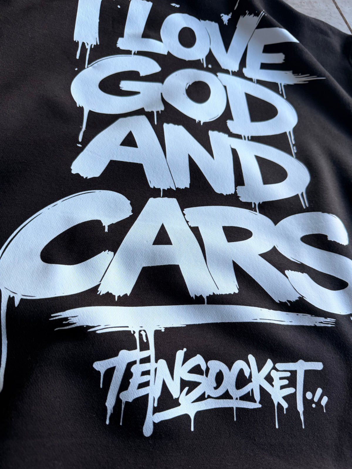 l Love God / Black / Hoodie