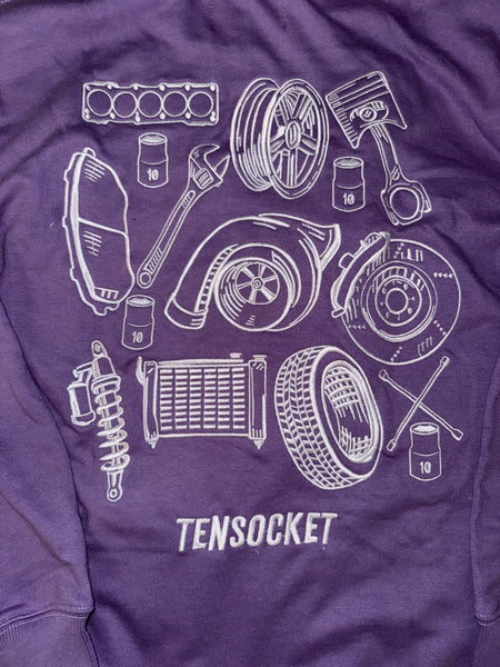 Grape Japanese / Premium Hoodie /