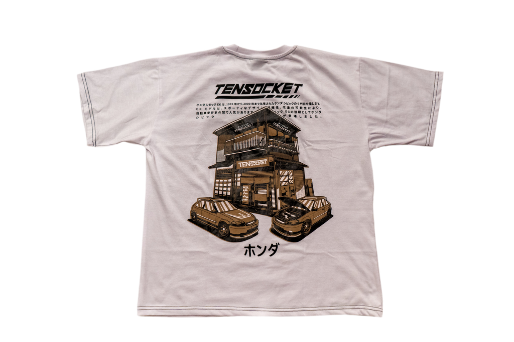 Honda / white / Premium T-shirt