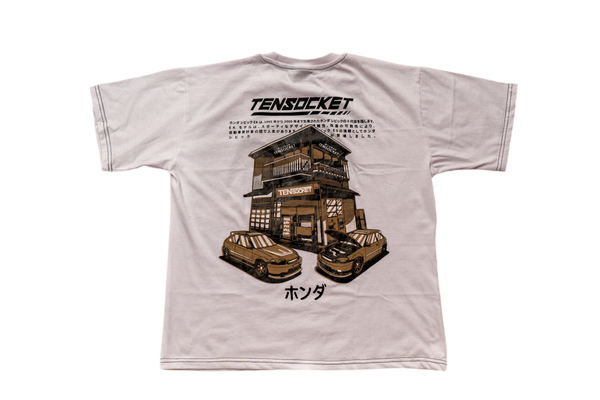 Honda / white / Premium T-shirt