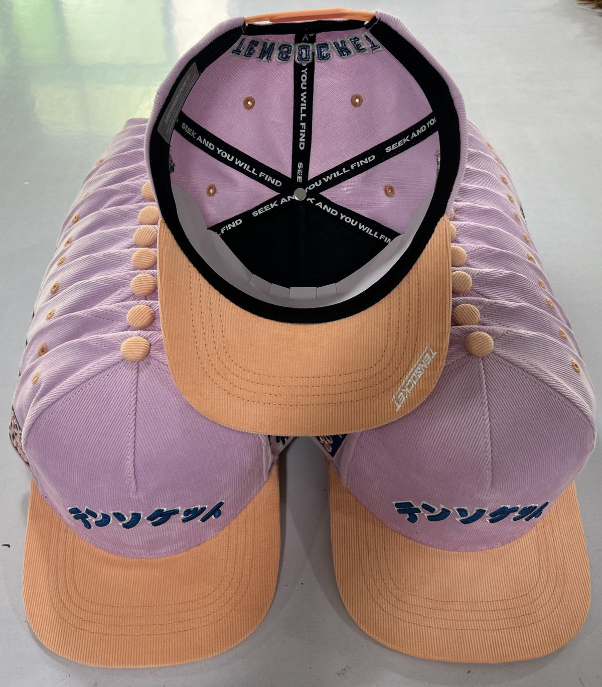 Japan Pink Flat Bill / Hat / Premium