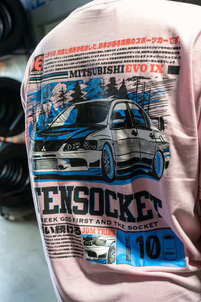 Evolution / Pink / Premium T-shirt