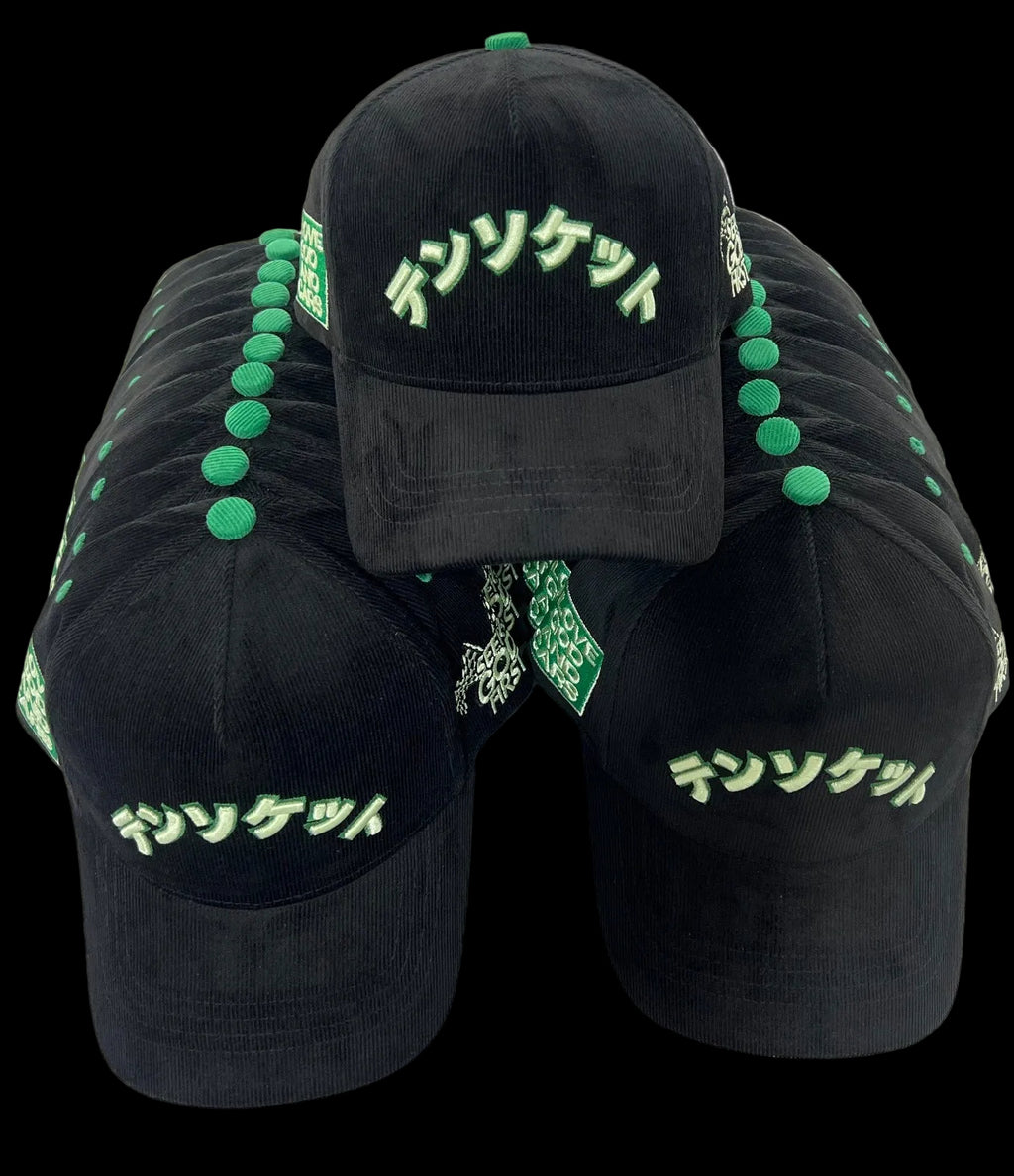 Japan BlackGreen  / Hat / Premium