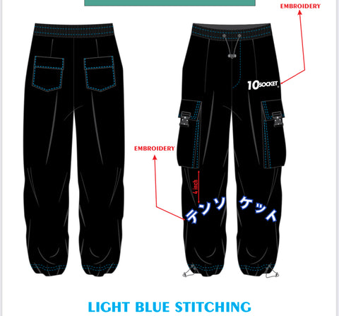 Black v2 / Cargo Pants / Premium 4yr