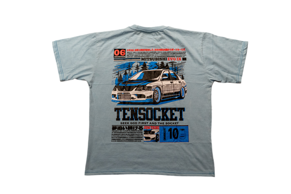 Evolution / Blue / Premium T-shirt