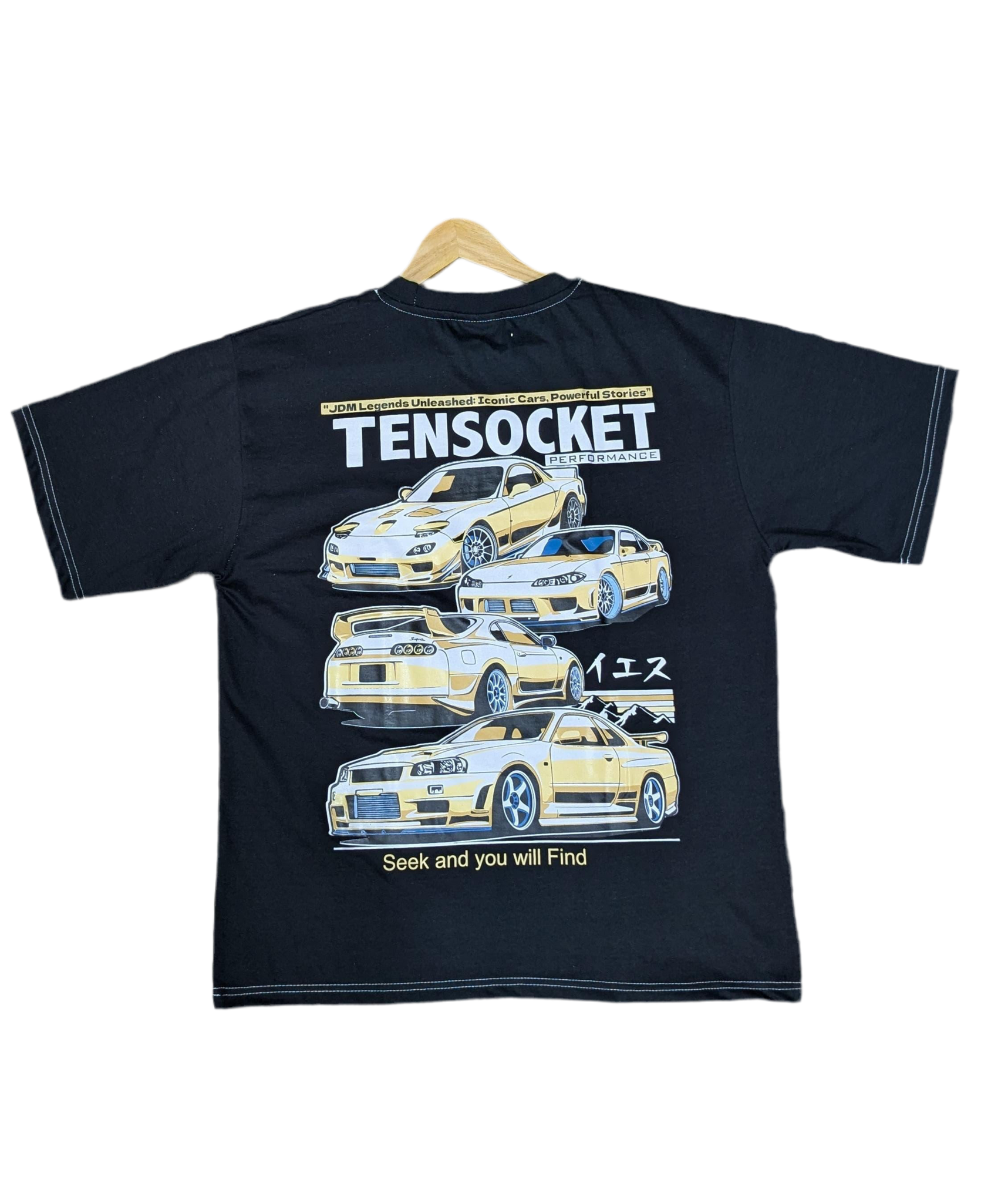 JDM Black  / Premium T-Shirt / 4yr