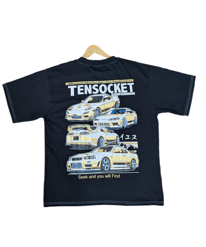 JDM Black  / Premium T-Shirt / 4yr