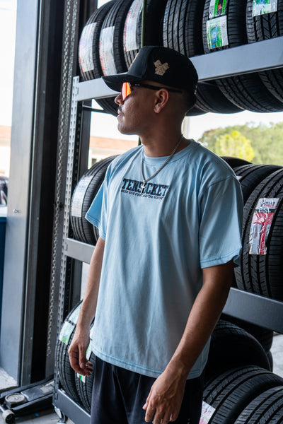 Evolution / Blue / Premium T-shirt