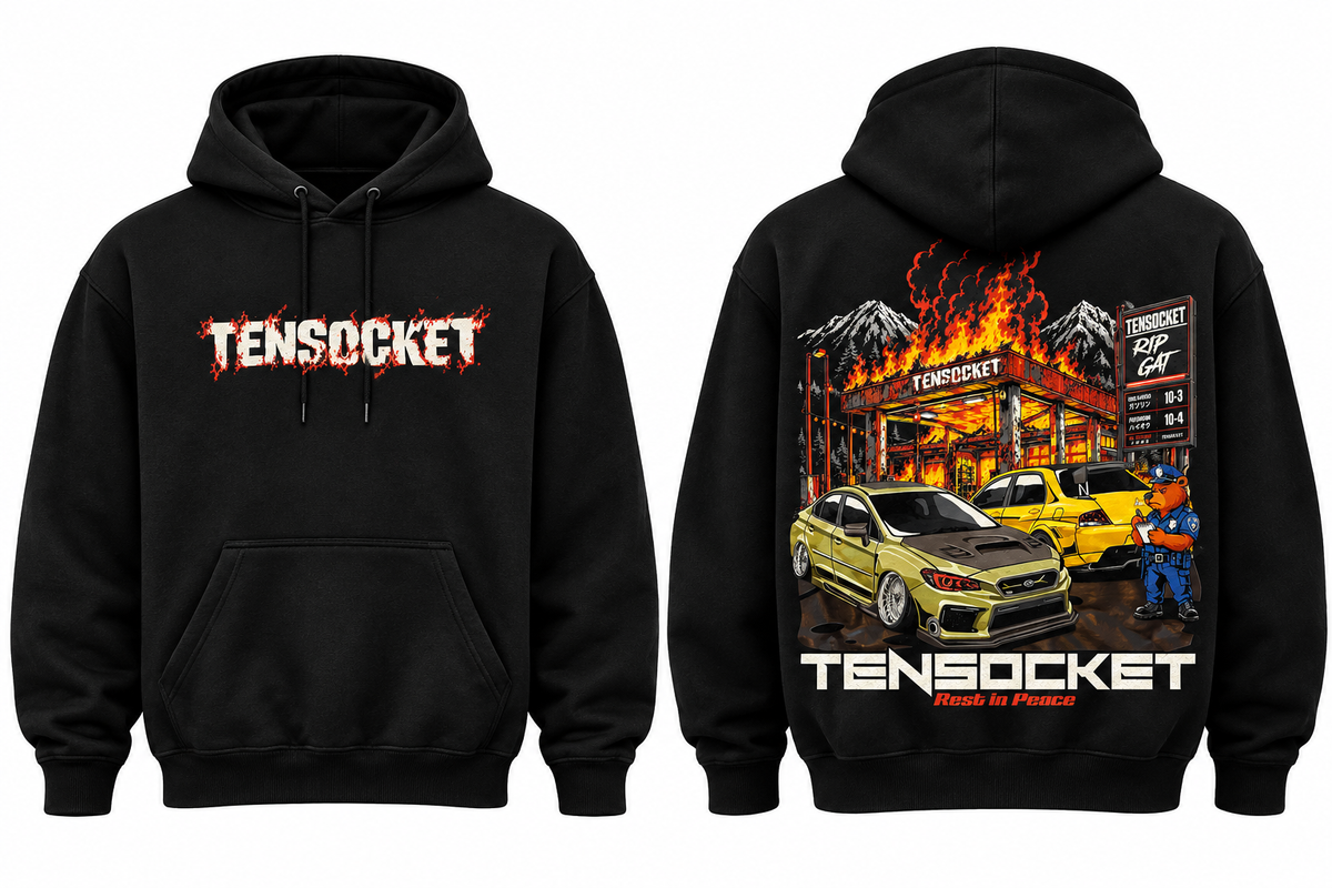 Rip Gat / Black / Hoodie
