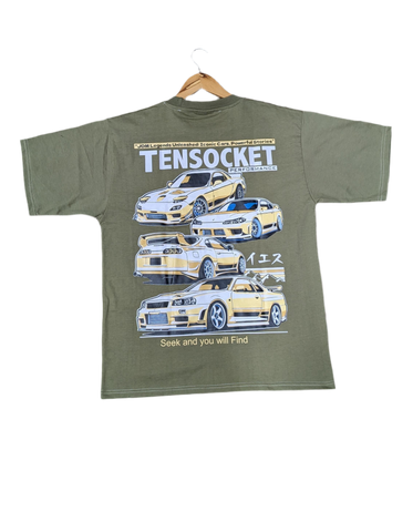 JDM Green  / Premium T-Shirt / 4yr