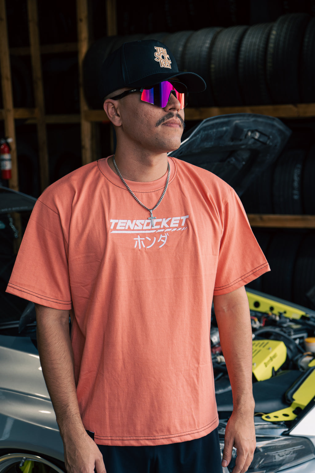 Honda / Coral / Premium T-shirt