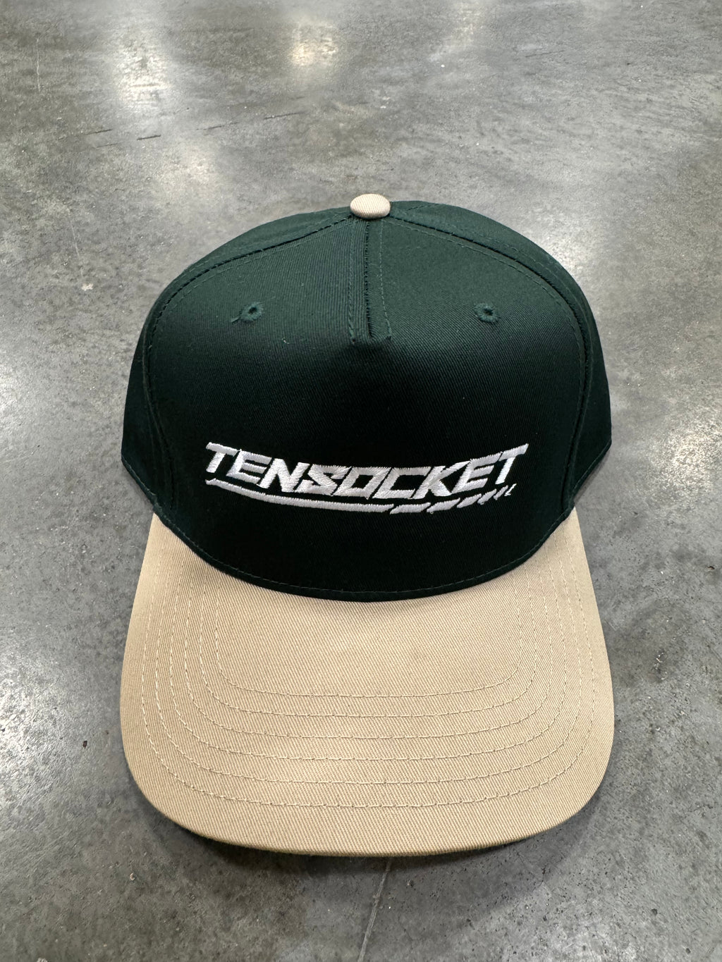 Cream and Green | Tensocket | Hat 4yr