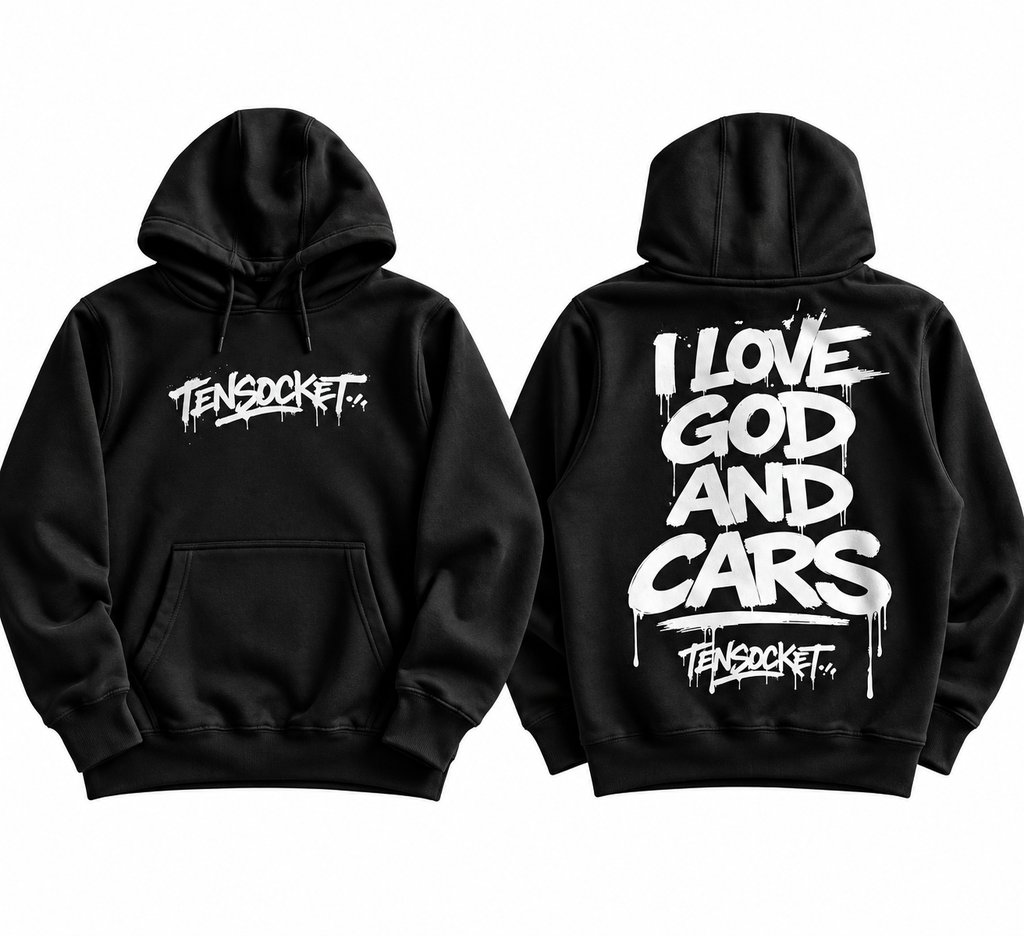 l Love God / Black / Hoodie