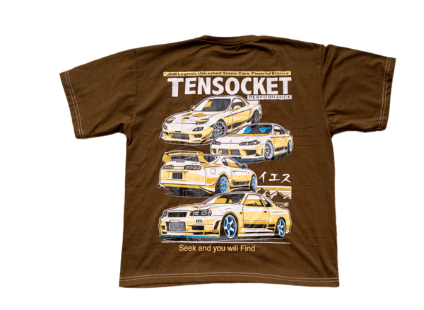 JDM Legend / Brown / Premium T-shirt