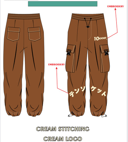 Brown v2 / Cargo Pants / Premium 4yr