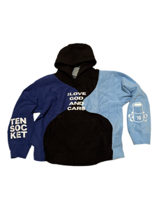 ILG Crop/ French Terry / Mix Blue / Premium