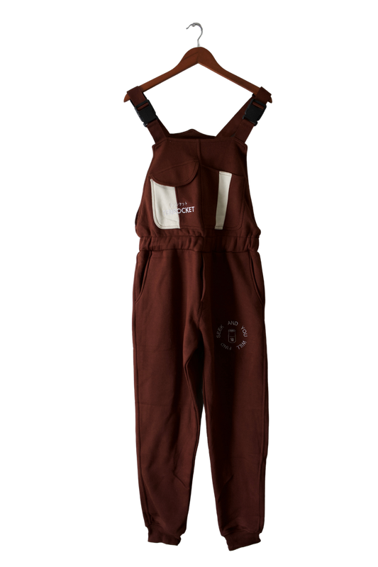 Brown Tensocket Overall