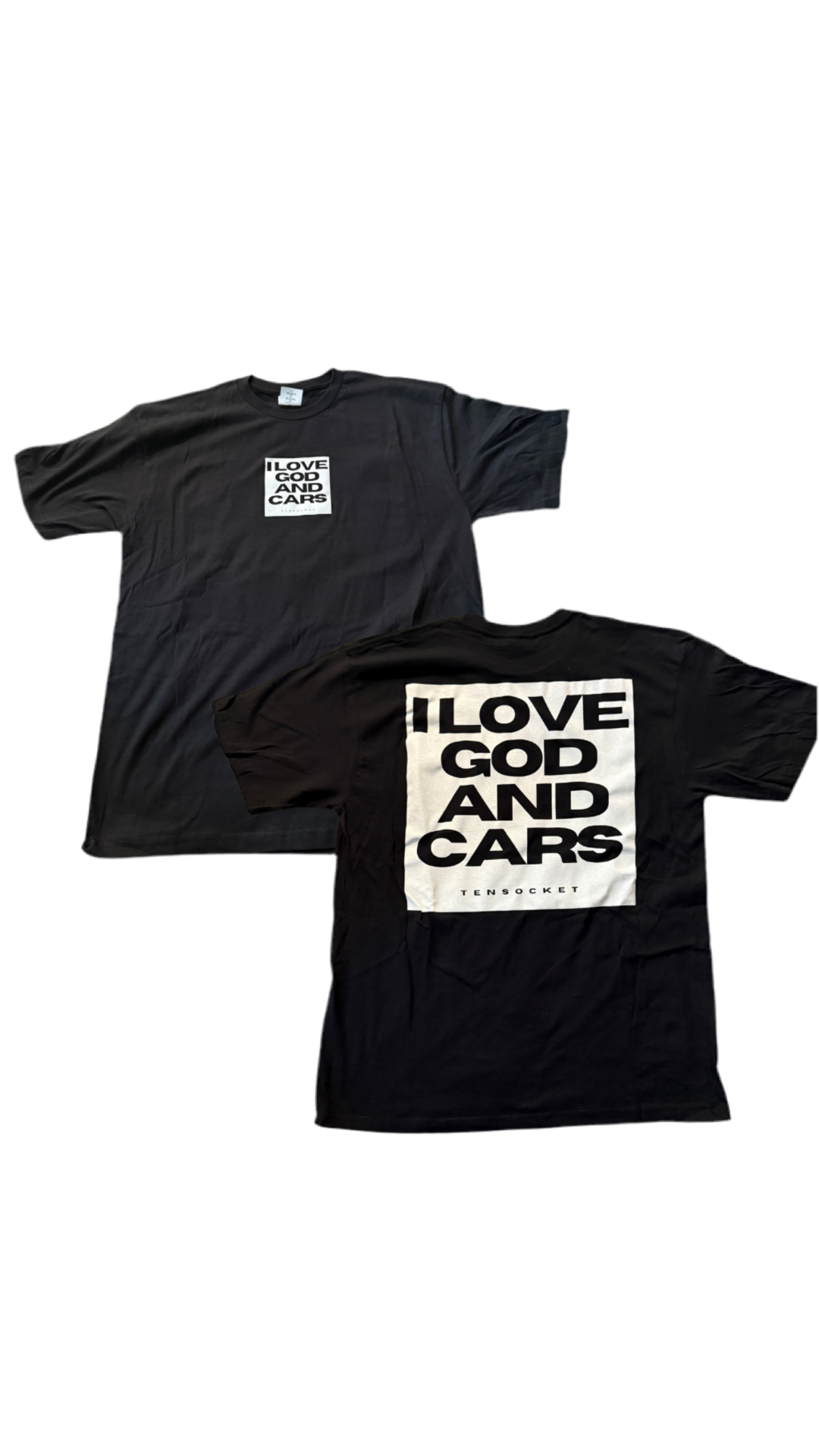 I love God - Tensocket - T-shirt