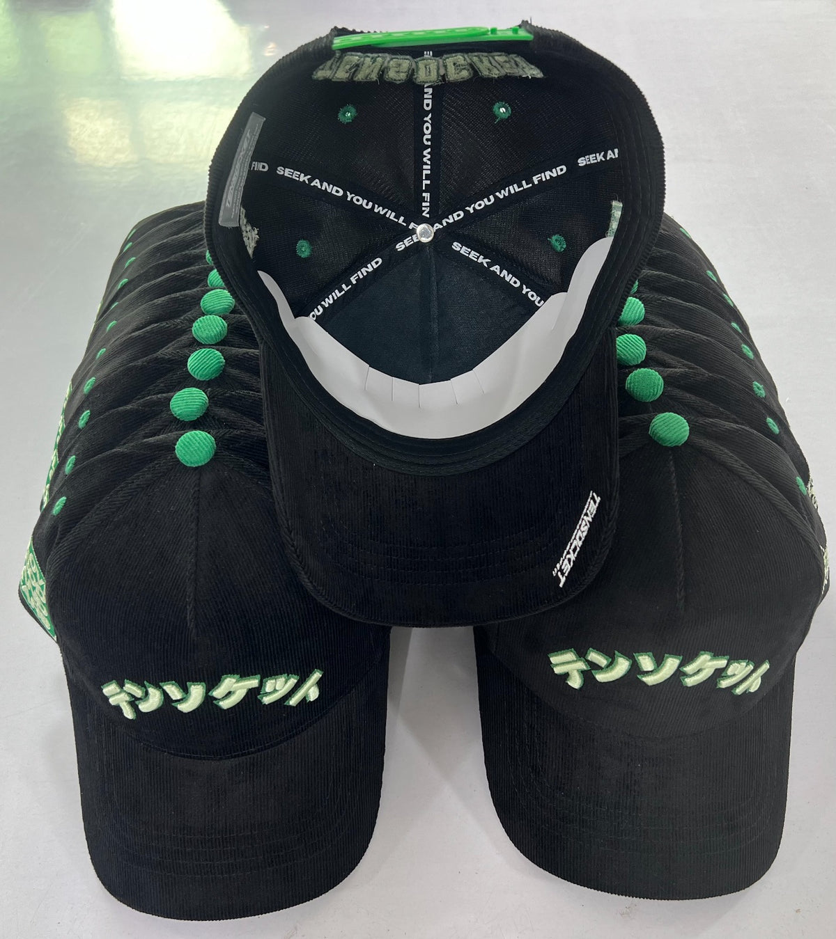 Japan BlackGreen  / Hat / Premium