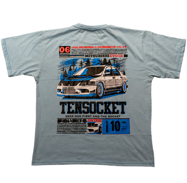 Evolution / Blue / Premium T-shirt