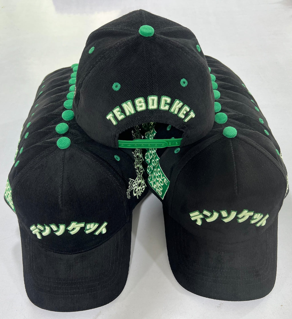 Japan BlackGreen  / Hat / Premium