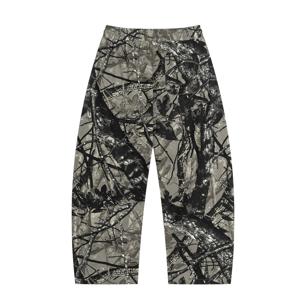 Hunting Tensocket / Tree Camo Barrel Leg Pants